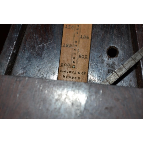 249a - A 19th century rosewood metronome by Robert Cocks of London