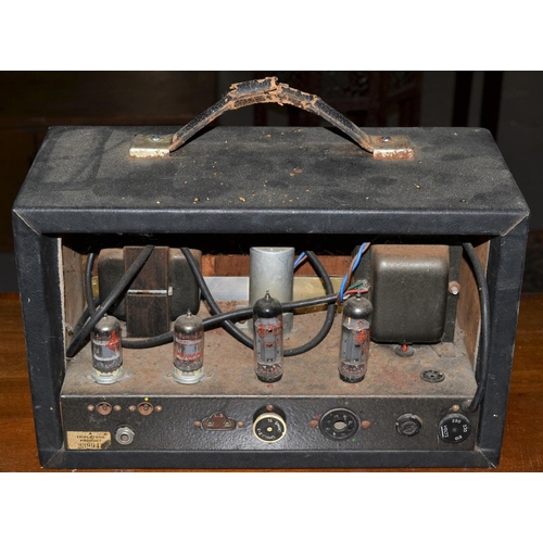 234 - A vintage Tripletone valve amplifier