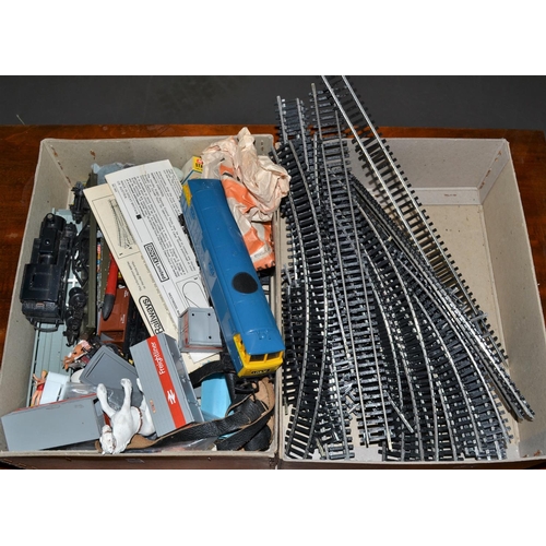 264 - A quantity of Hornby OO gauge train items