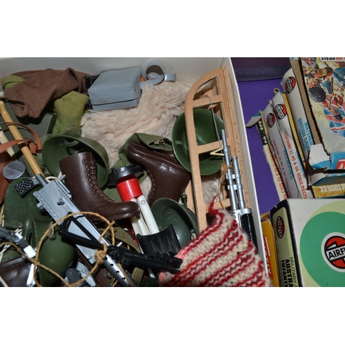 270 - A large quantity of vintage Action Man clothes and accessories