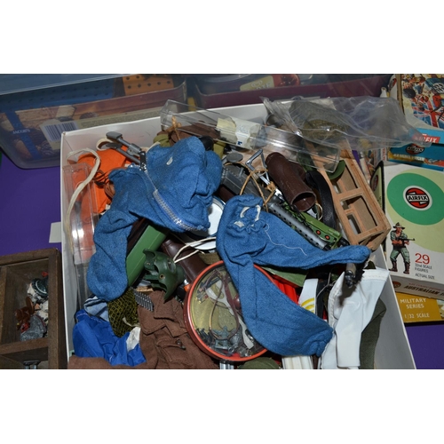 270 - A large quantity of vintage Action Man clothes and accessories