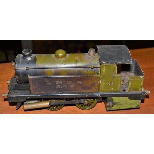 278 - A Bowman models live steam train locomotive engine - LNER livery