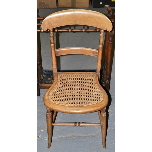 34 - Bergere seated bedroom chair