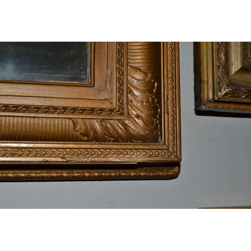 253 - Rectangular gilt framed mirror