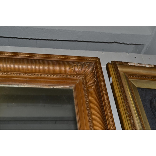 253 - Rectangular gilt framed mirror