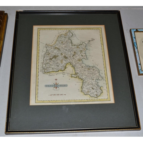 260 - 19th Century map of Oxfordshire by Cary