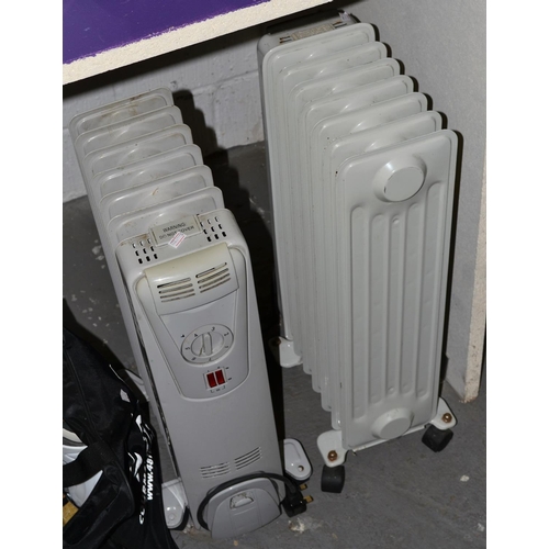 362 - 2 Oil filled radiators