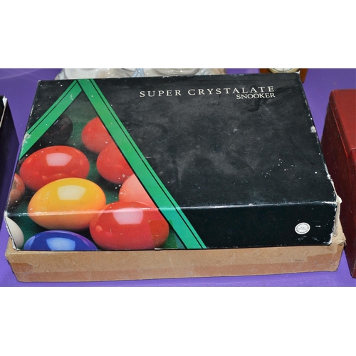 380 - 2 sets of Snooker balls