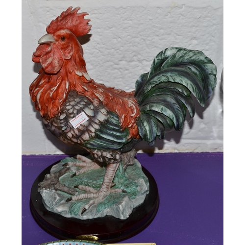 415 - Resin figure of a Cockerel