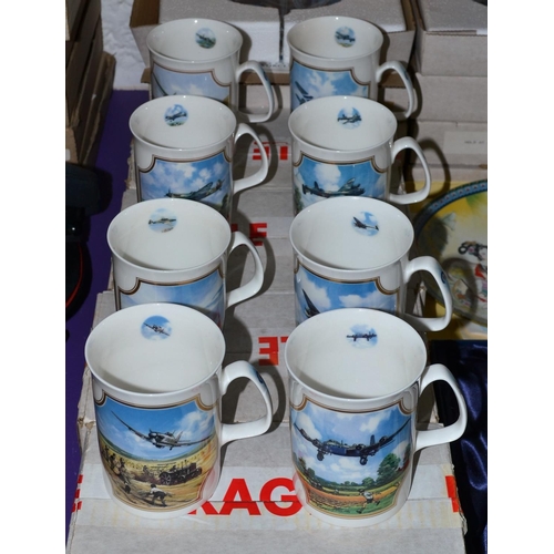 424 - 8 WW2 aircraft limited edition mugs