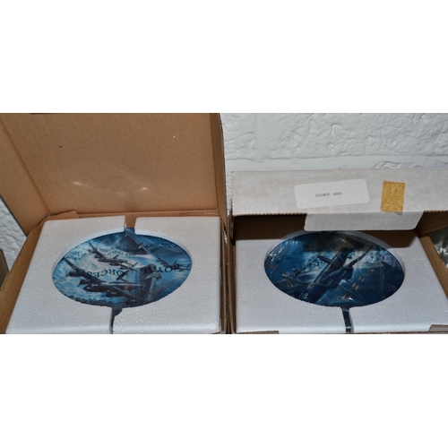 425 - 8 WW2 aircraft limited edition plates