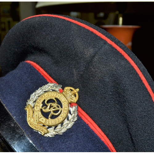 428 - Vintage RAF cap and a Royal Engineers cap