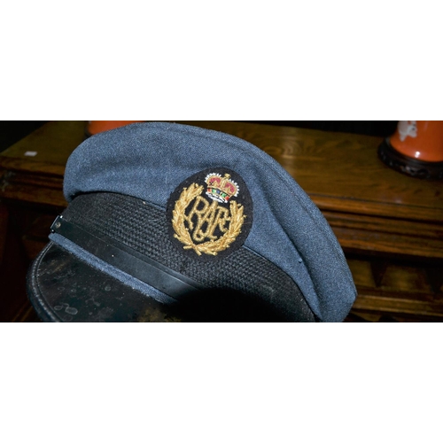 428 - Vintage RAF cap and a Royal Engineers cap