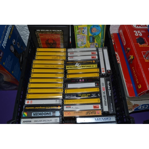 503 - A large quantity of Sinclair ZX Spectrum items and games