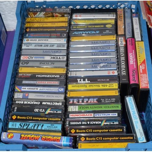 503 - A large quantity of Sinclair ZX Spectrum items and games