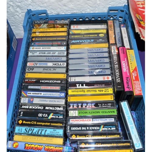 503 - A large quantity of Sinclair ZX Spectrum items and games