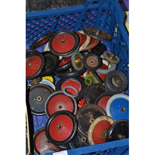 517 - 2 crates of vintage Meccano items