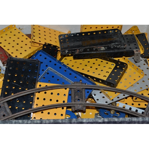 517 - 2 crates of vintage Meccano items