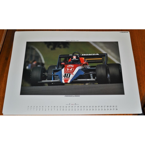 522 - A 1994 Honda F1 calendar - one of only 50 made