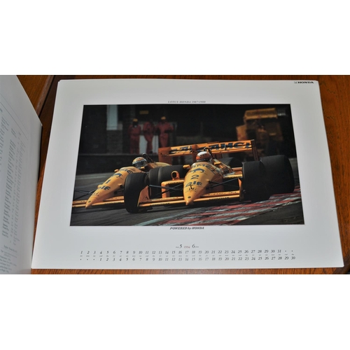 522 - A 1994 Honda F1 calendar - one of only 50 made