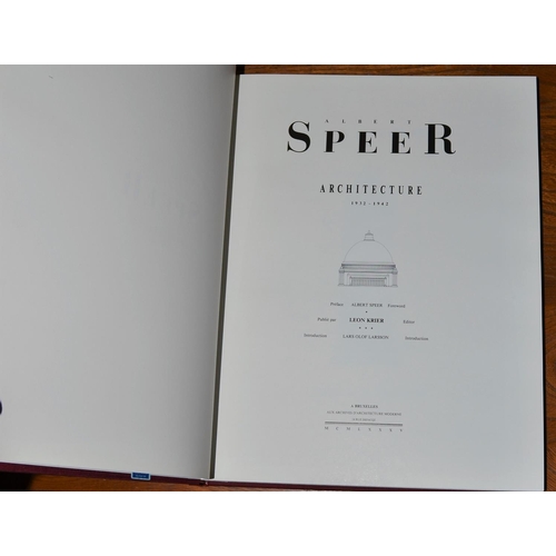 539 - Albert Speer Architecture book