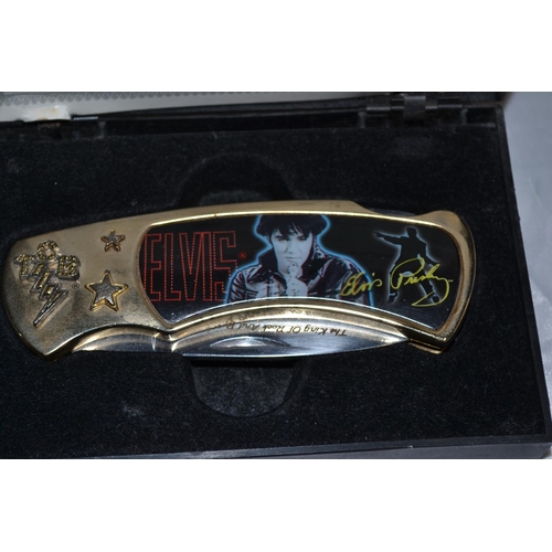 603 - Elvis Presley penknife in box