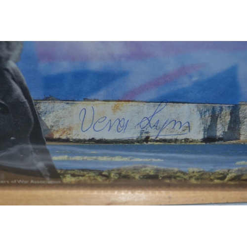 616 - GB stamp cover - 60th Anniversary D-Day signed by Vera Lynn