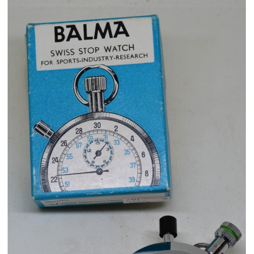 667 - Boxed vintage stopwatch - Balmaster