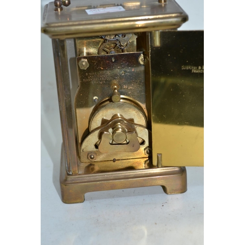 686 - Vintage Bayard carriage clock