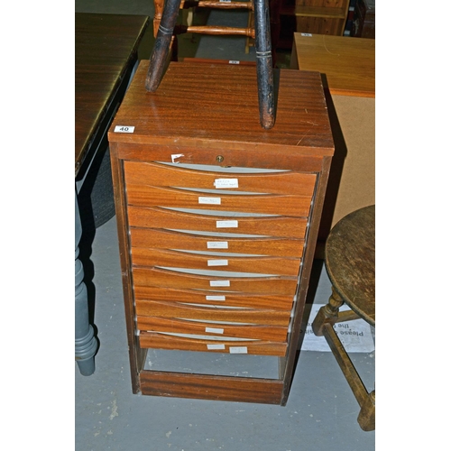 40 - Multi drawer cabinet