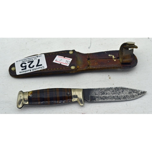 725 - Small vintage sheath knife