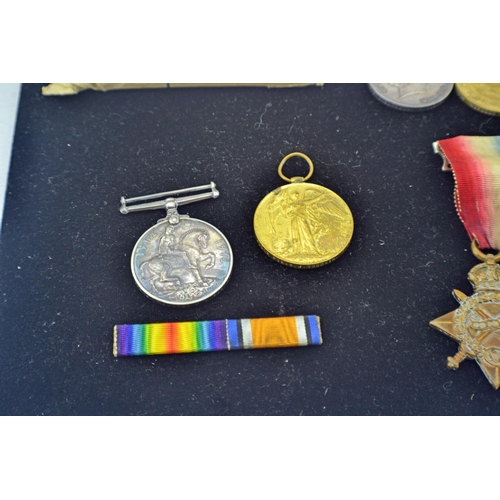 338 - WW1 family medals - 1914- 15 Trio to 118327 W.R.Smith Royal Engineers, WW1 pair 25555 J. Goodwin Glo... 