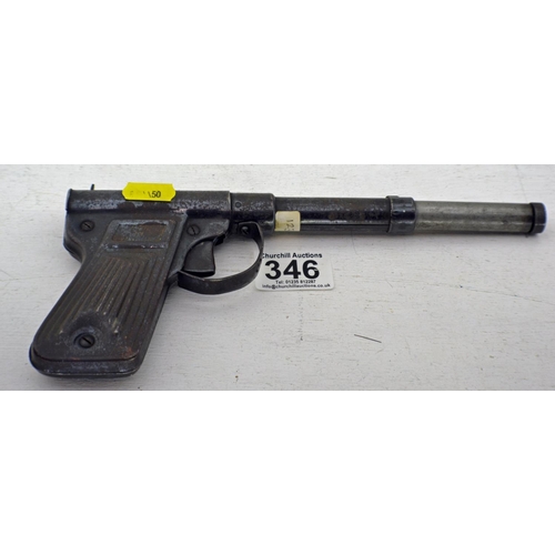 346 - A vintage Milbro air pistol