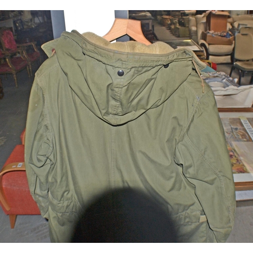 365 - A vintage coat - believed to be American military but unmarked