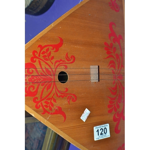 120 - A vintage Balalaika