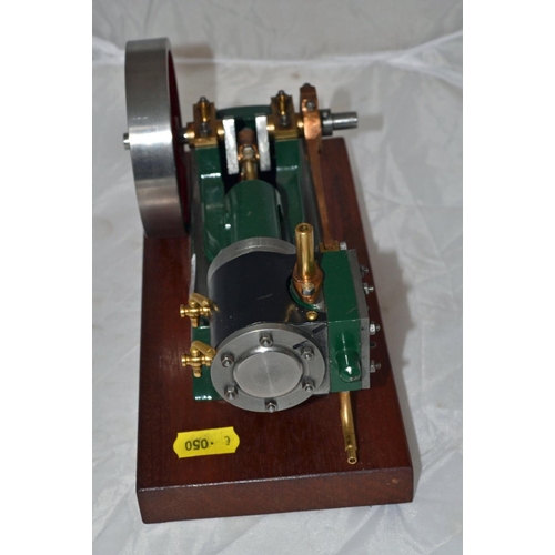 203 - A Stuart Turner 8.5 inch horizontal stationary engine