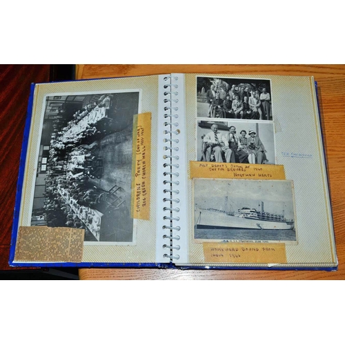 369 - A WW2 period Photograph album - ARP/ REME/ Royal Marines