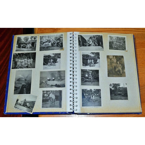 369 - A WW2 period Photograph album - ARP/ REME/ Royal Marines