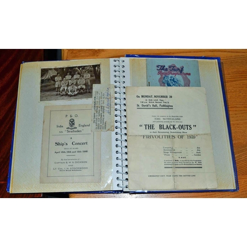 369 - A WW2 period Photograph album - ARP/ REME/ Royal Marines