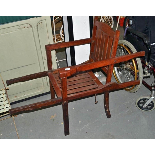 85 - Wooden Sedan type chair