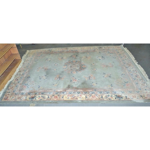 1 - A large Chinese wool rug