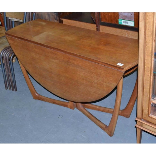 110 - Retro drop leaf dining table - likely by Beithcraft of Scotland