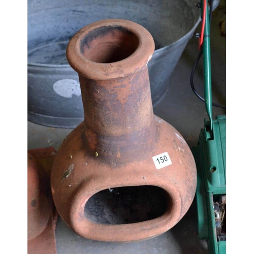 150 - Clay chimenea