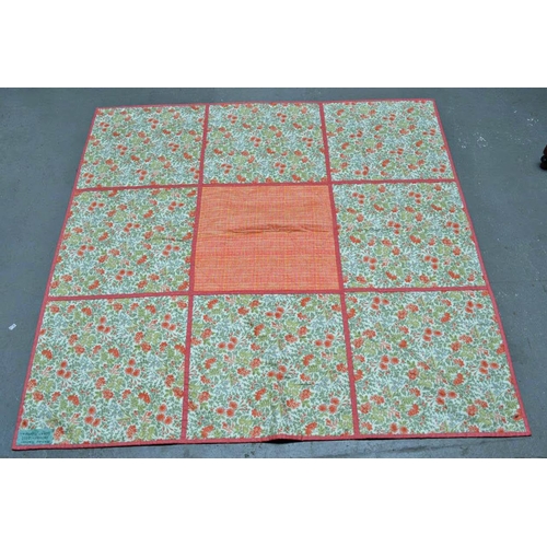 6 - A good quality patchwork quilt - signed and dated by the maker