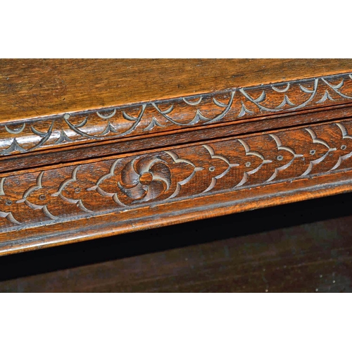 44 - Antique carved bookcase