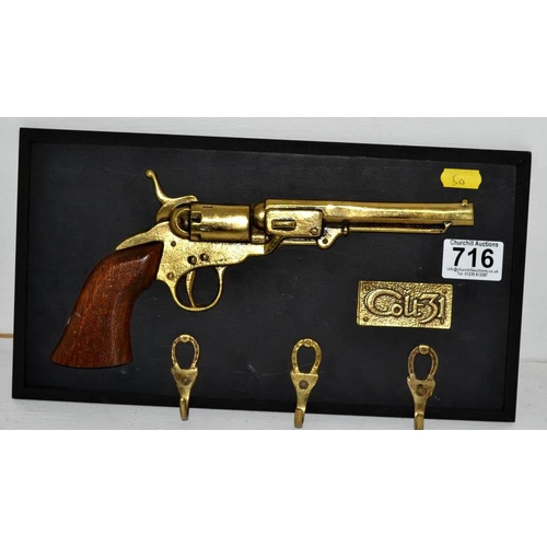 716 - Colt pistol key or coat hook