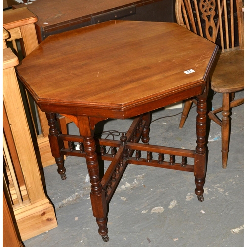 57 - Octagonal Edwardian table