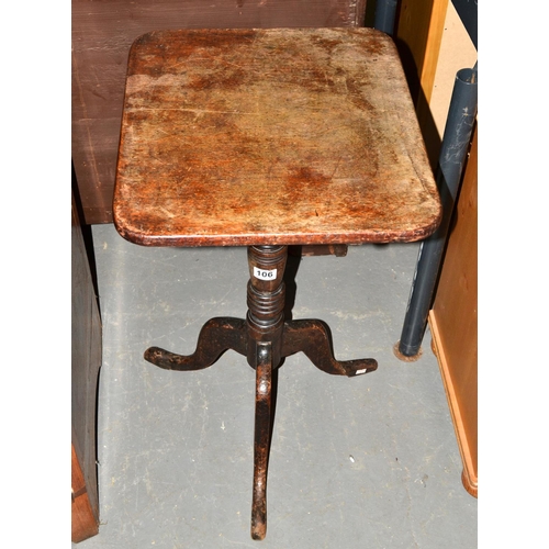 106 - Small Georgian tilt top table