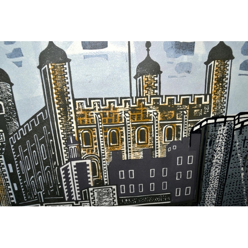 297 - Edward Bawden CBE RA (1903-1989) ''Tower of London'' Signed, inscribed and numbered 19/100 Artists P... 