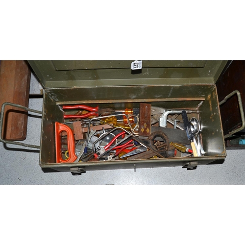 447 - Tool box and contents